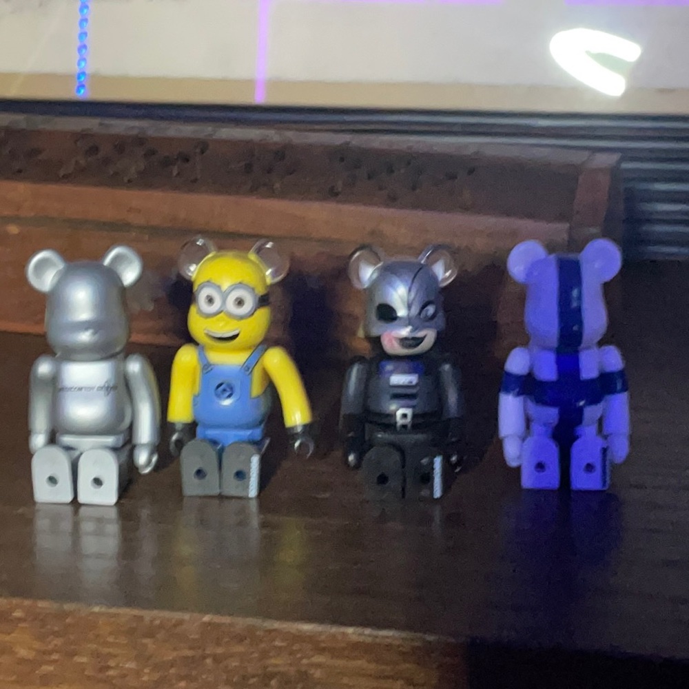 Bearbricks i got in japan pretty rare